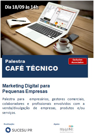Café Técnico – Marketing Digital para Pequenas Empresas